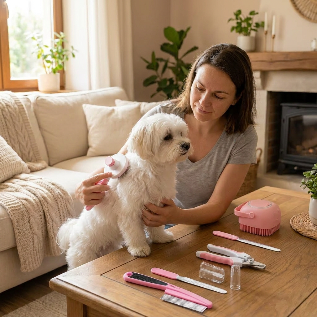 7-Piece Dog Grooming Kit