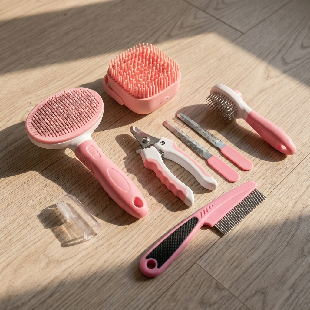 7-Piece Dog Grooming Kit