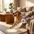 Retractable Dog Leash with Built-In Light