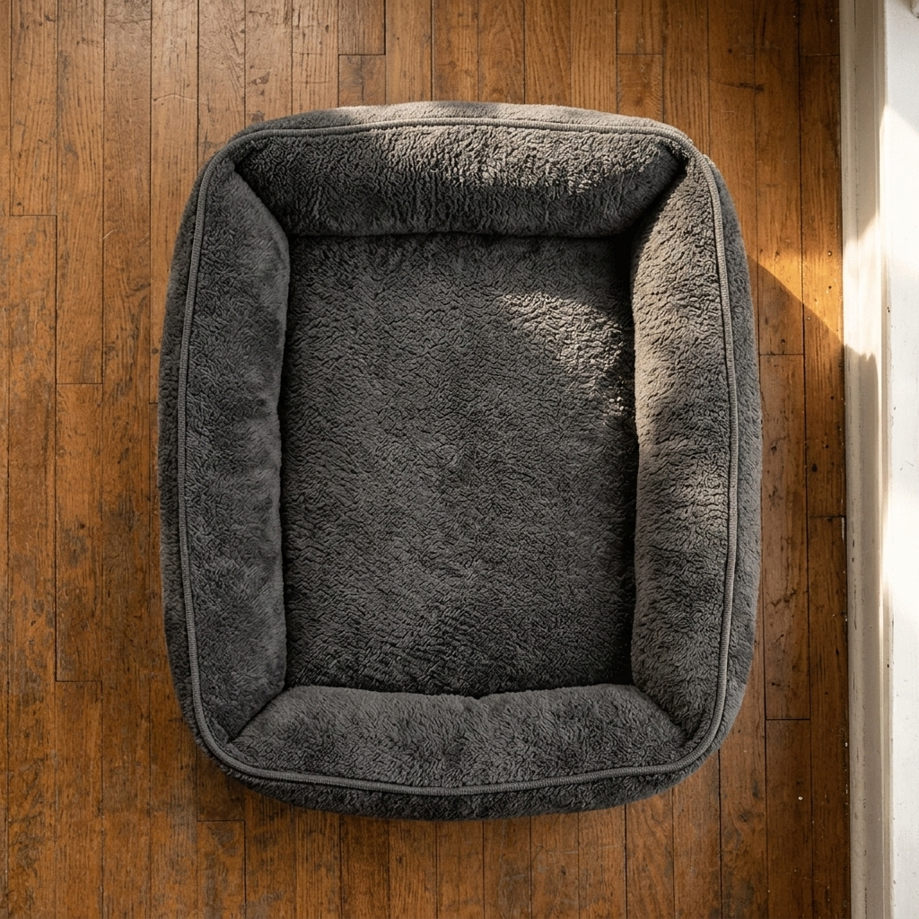 Orthopedic Plush Dog Bed