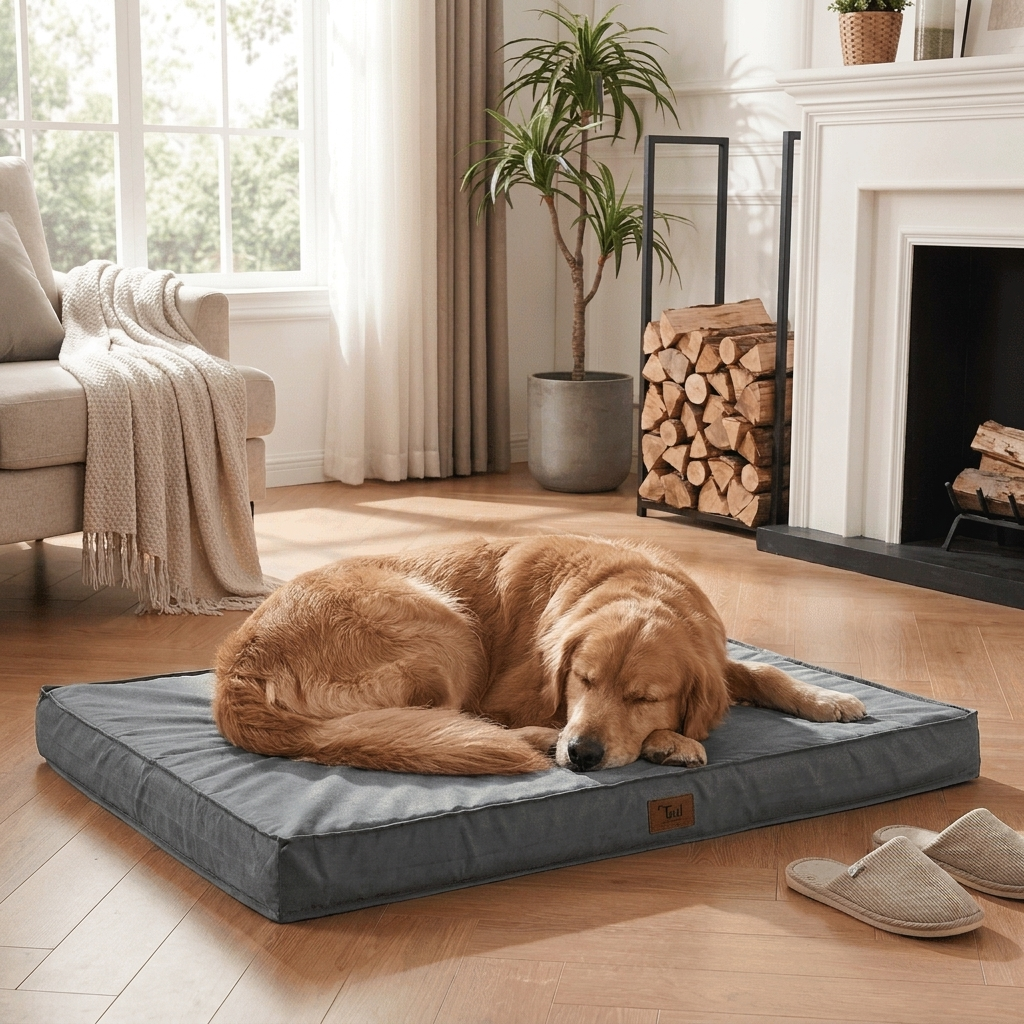 Memory Foam Dog Bed with Cover