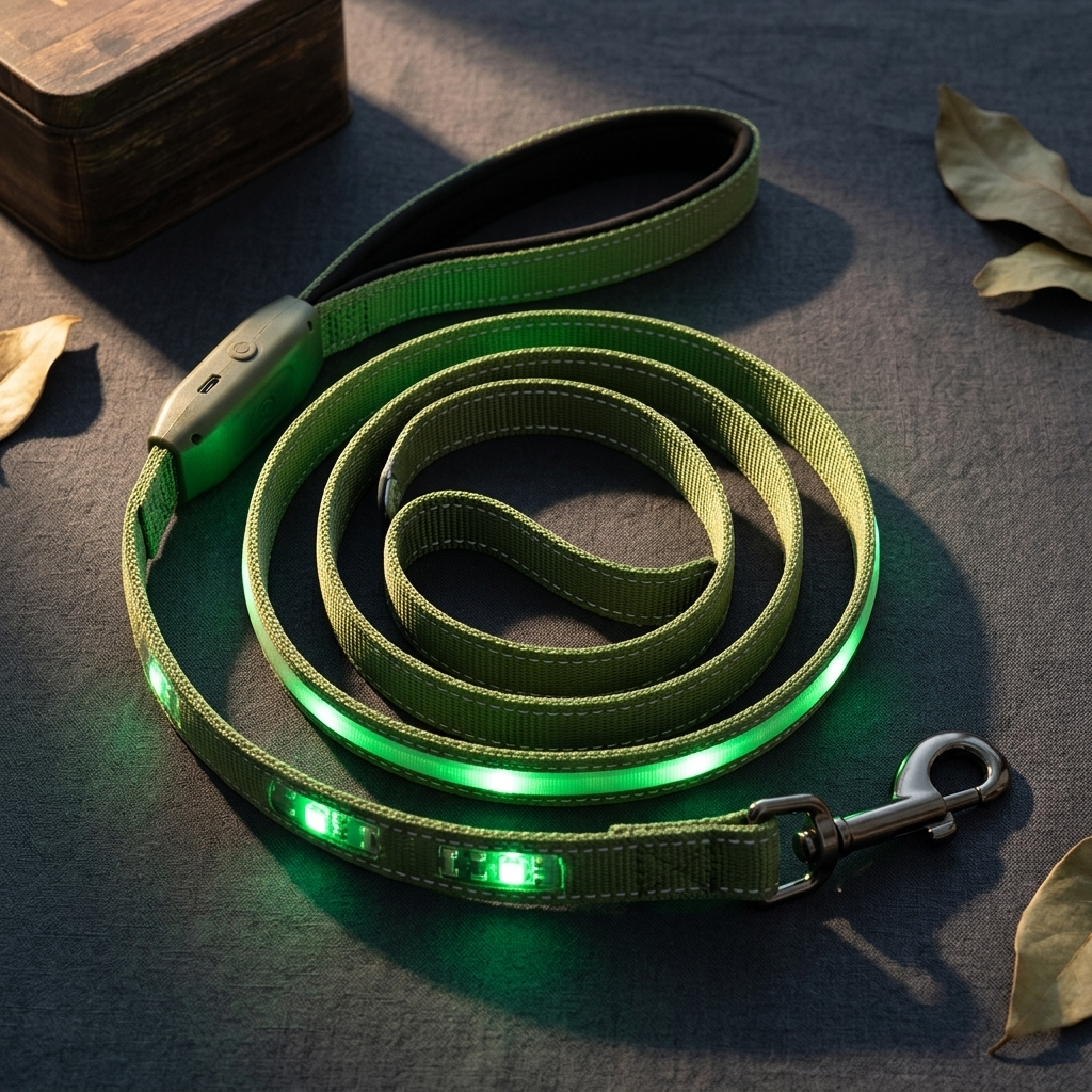 LED Flashing Dog Leash