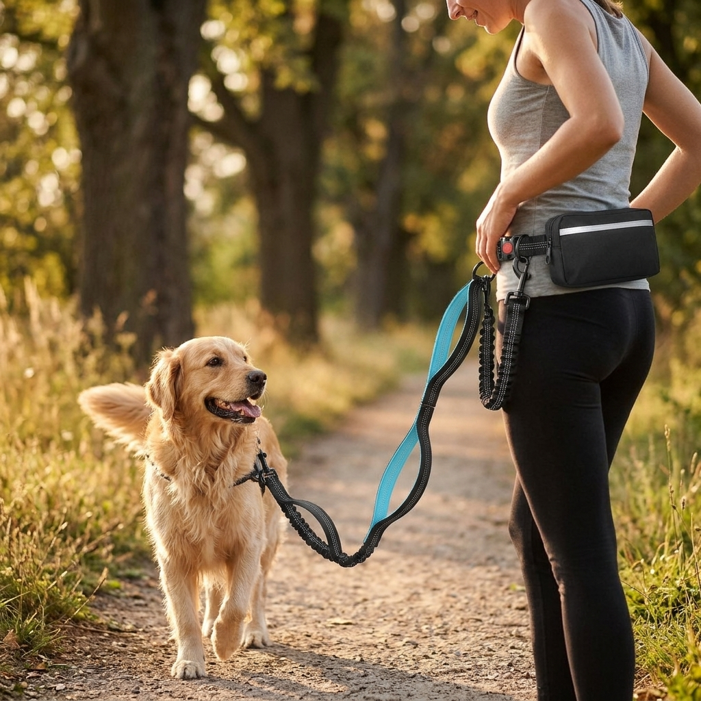 Reflective Waist Dog Leash