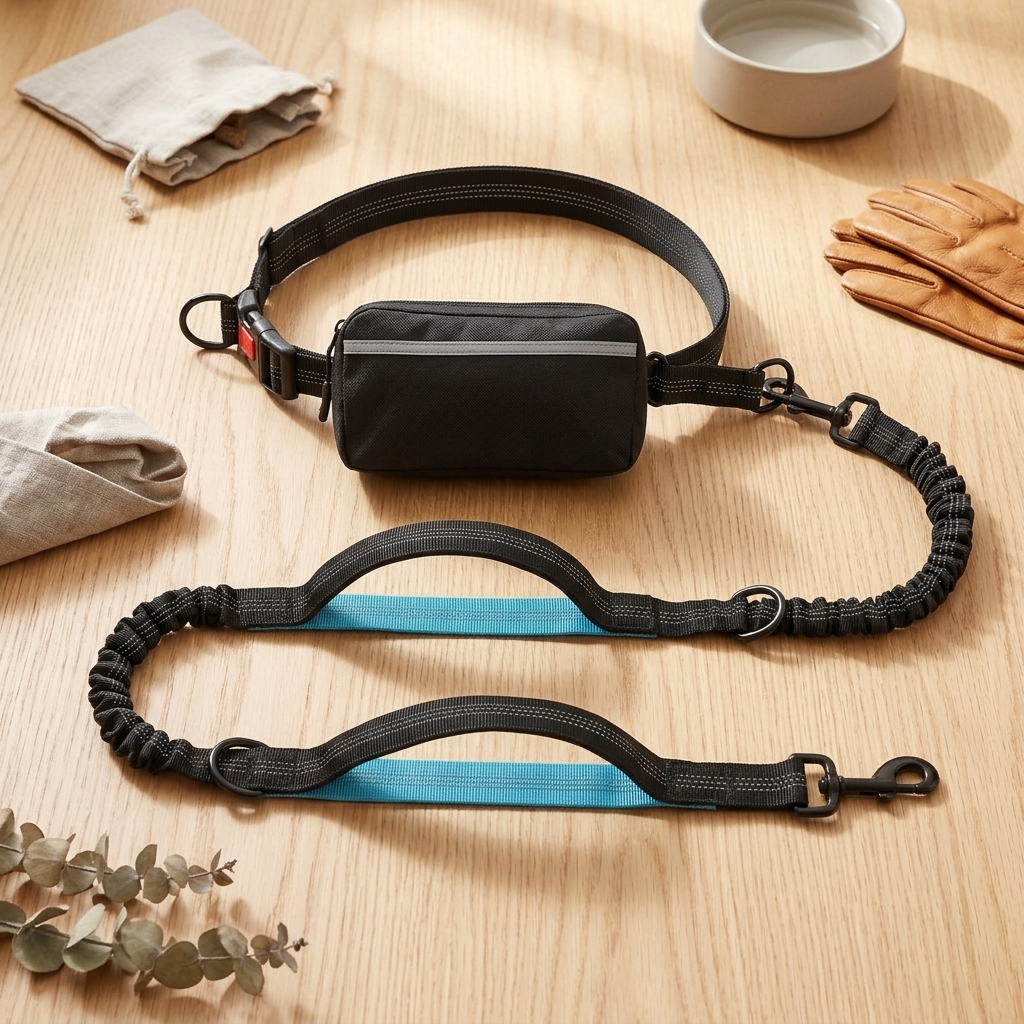 Reflective Waist Dog Leash