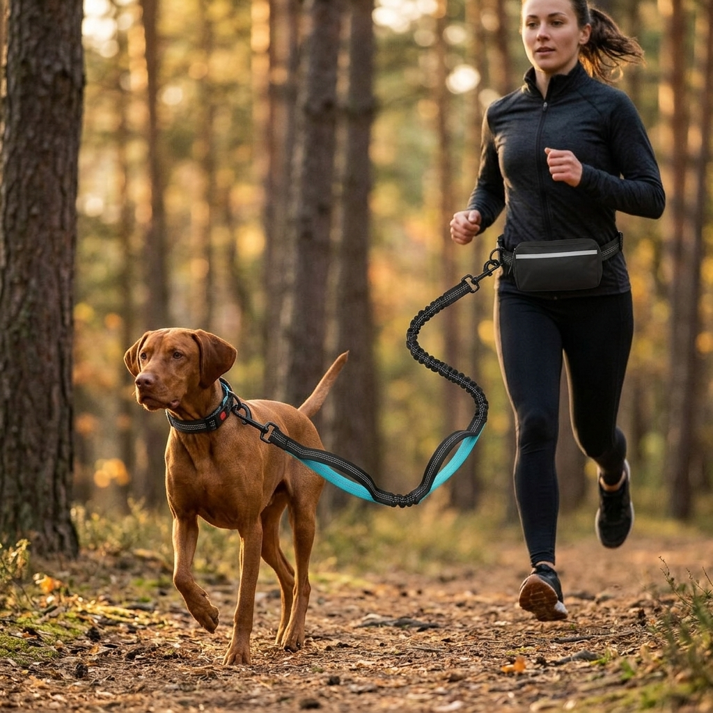 Reflective Waist Dog Leash