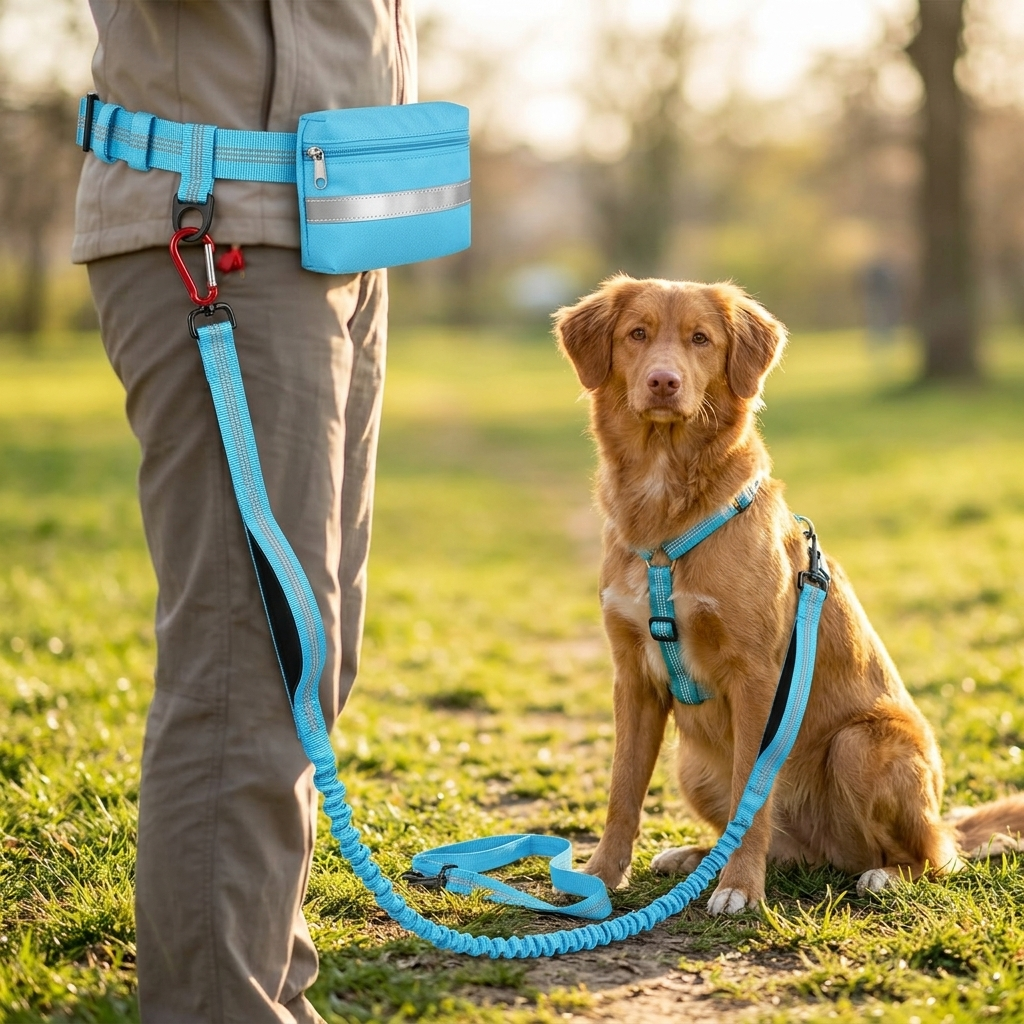 Reflective Waist Dog Leash