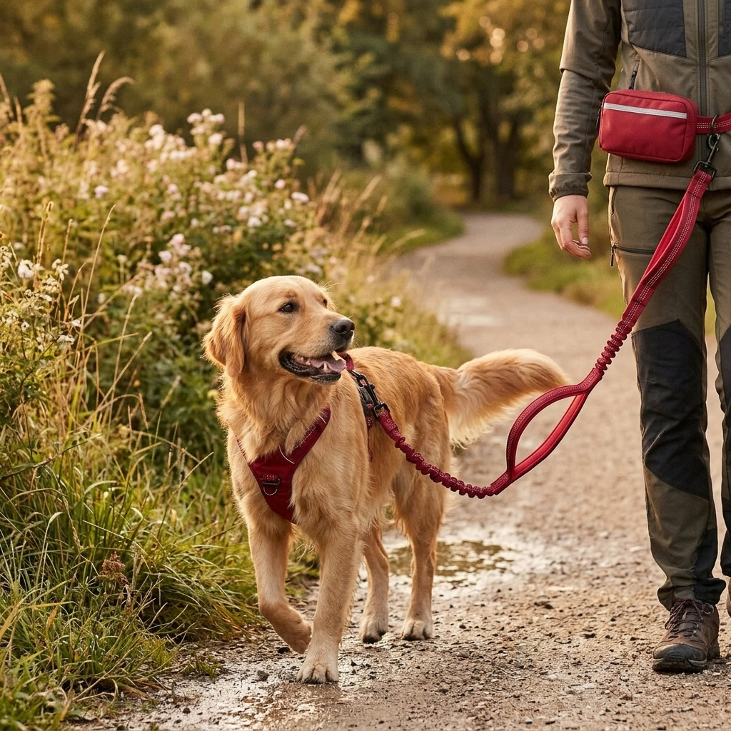 Reflective Waist Dog Leash
