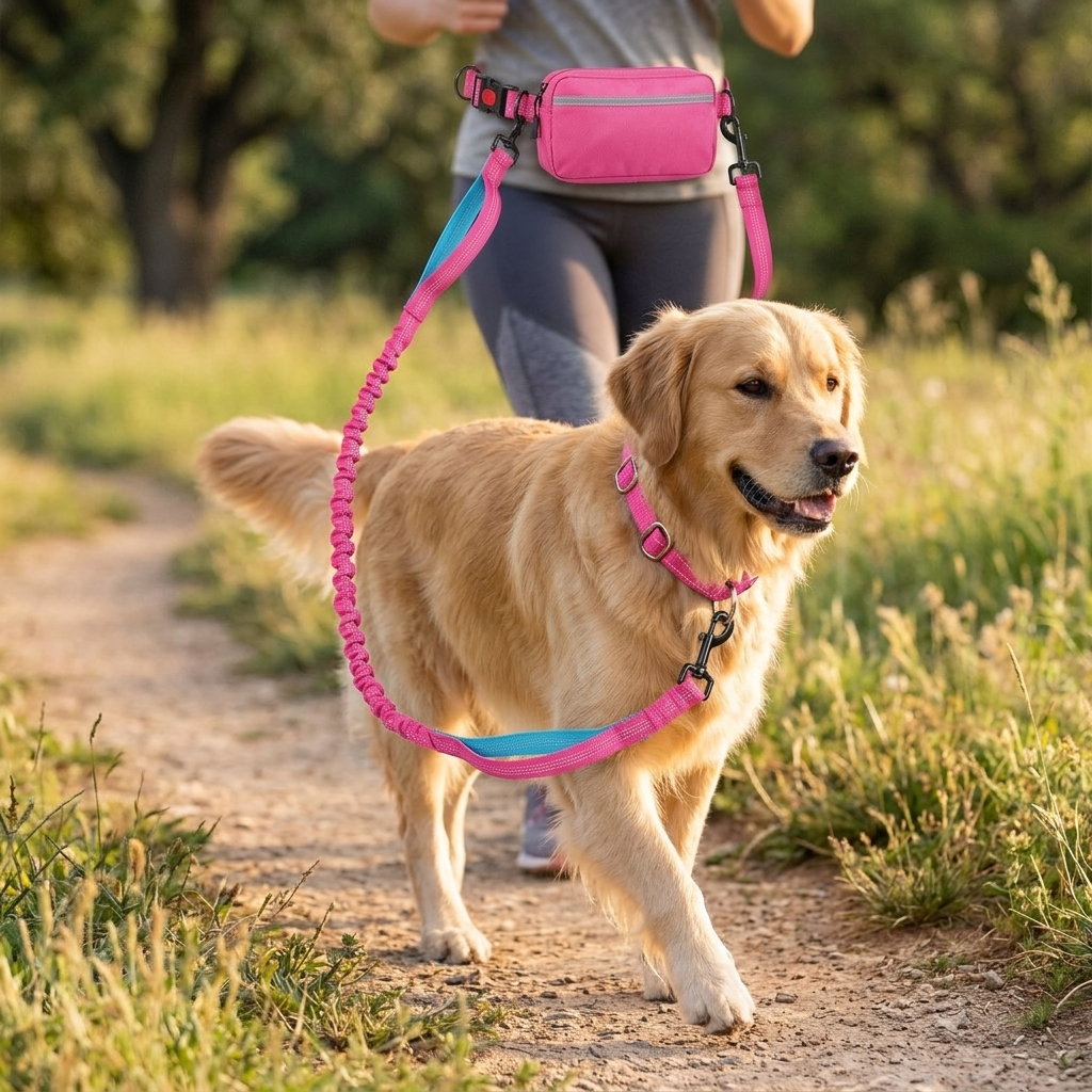 Reflective Waist Dog Leash