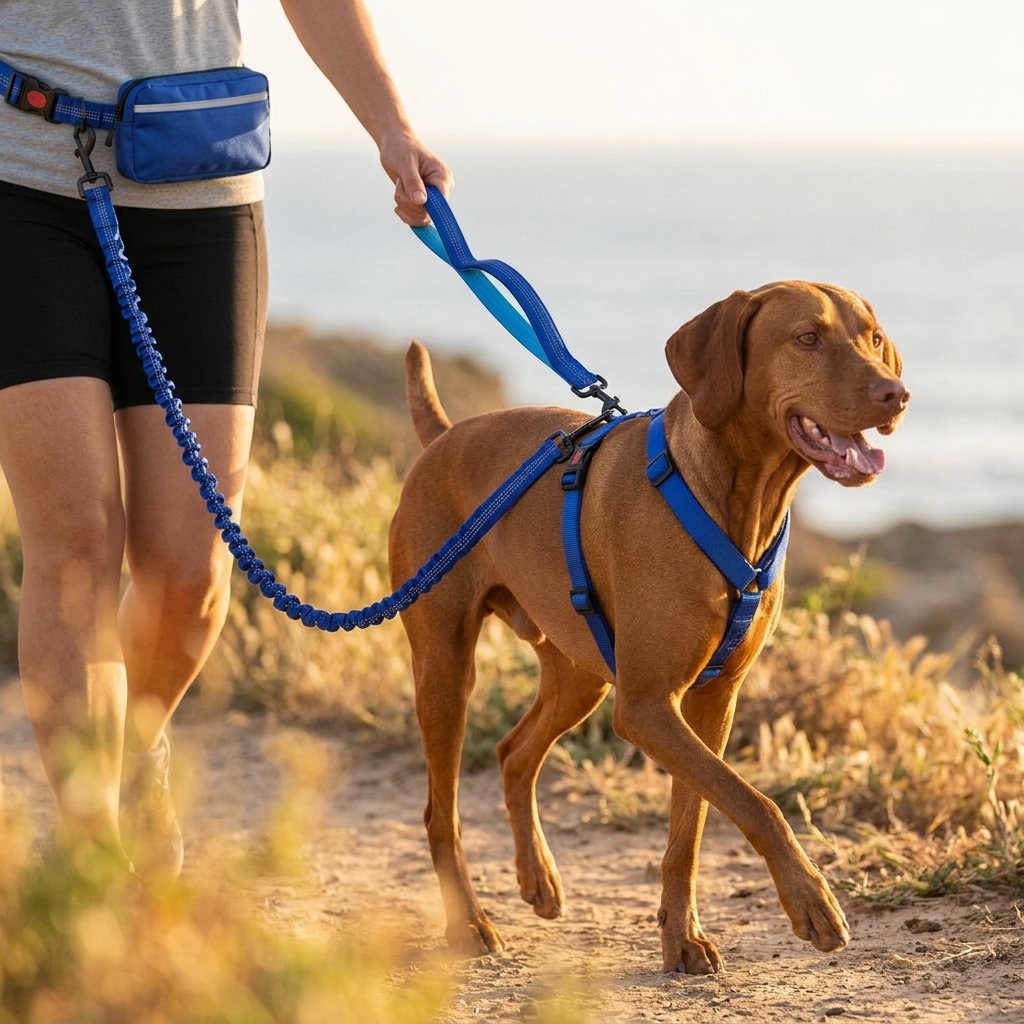 Reflective Waist Dog Leash