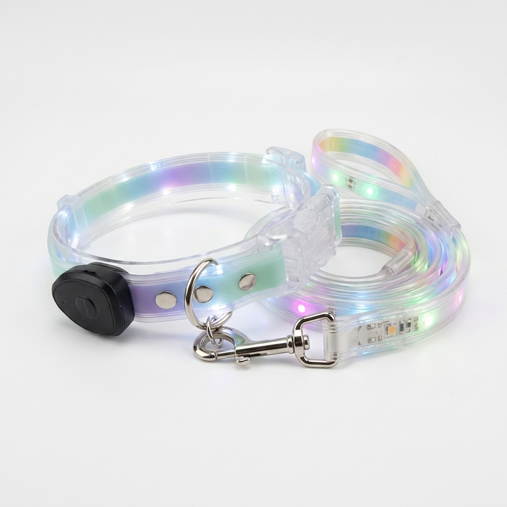 USB Rechargeable LED Dog Collar