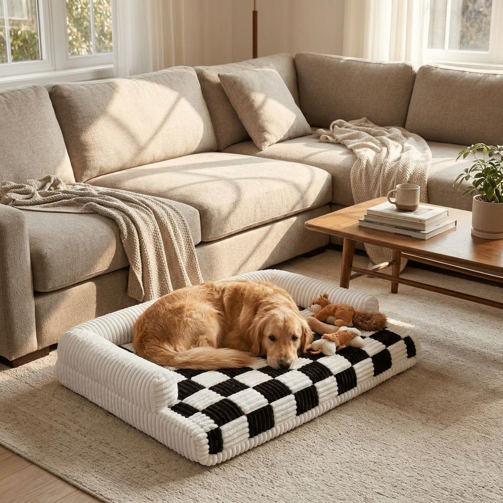 Plush Dog Mat