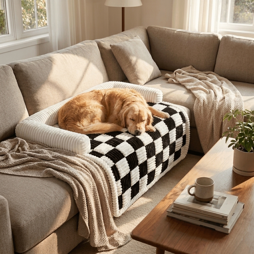 Plush Dog Mat