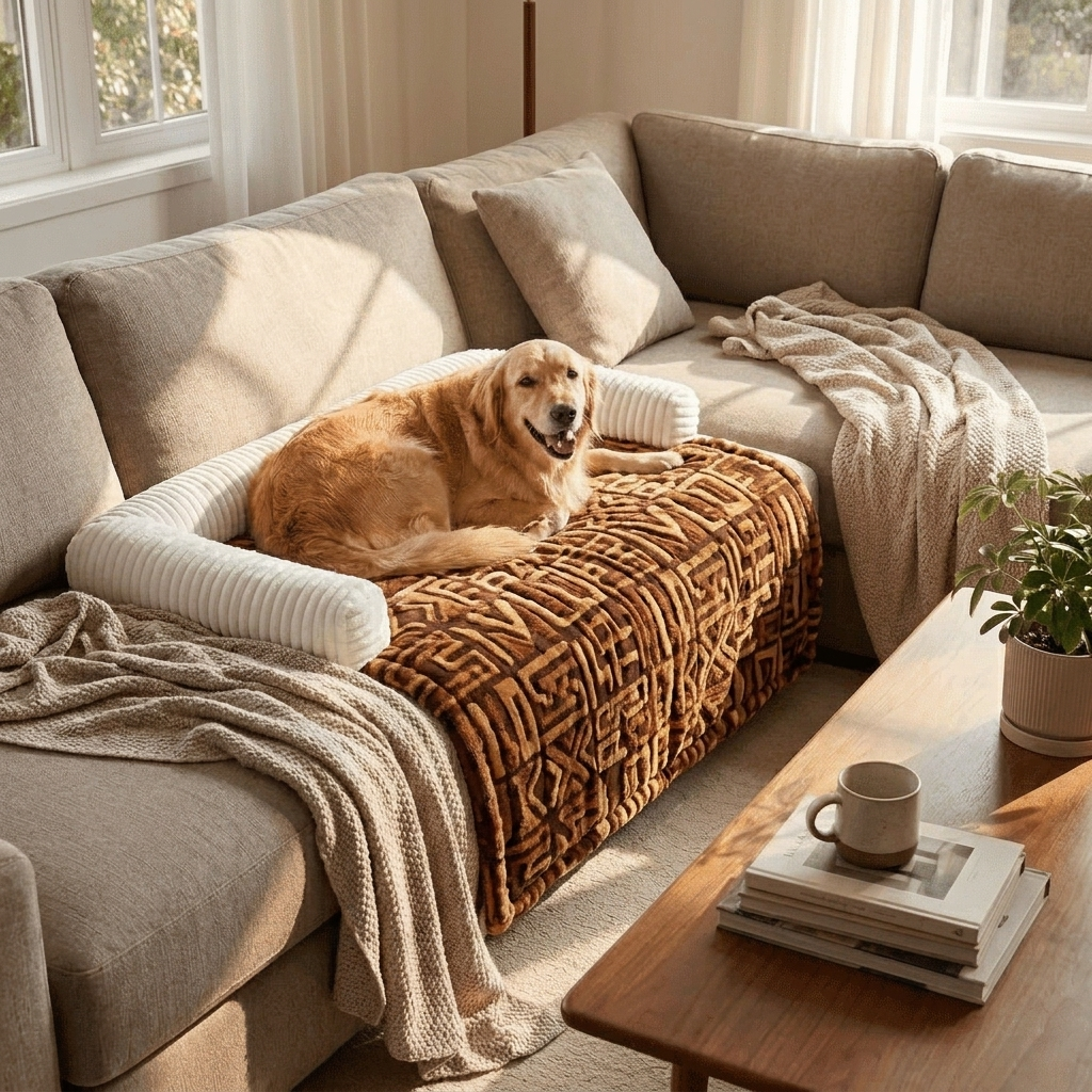 Plush Dog Mat