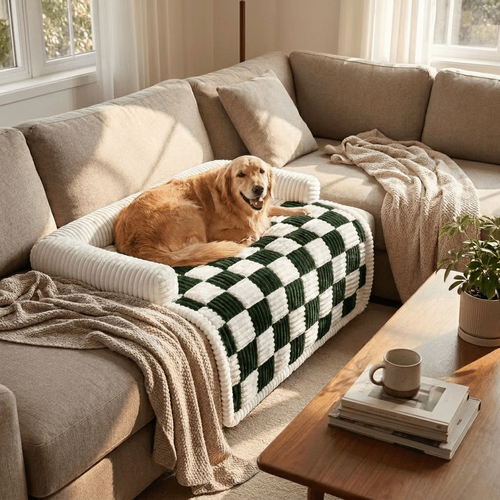 Plush Dog Mat