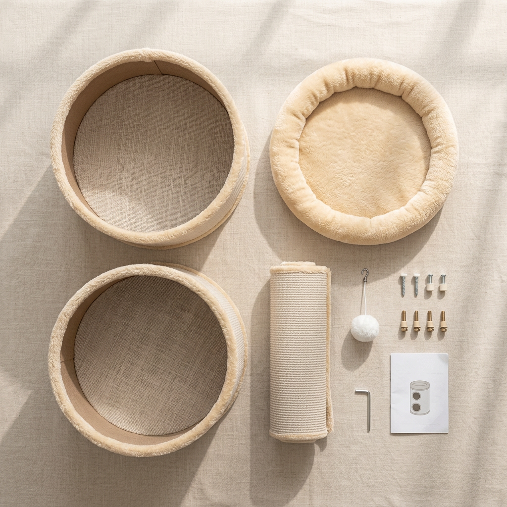 Sisal Cat Nest & Scratching Post