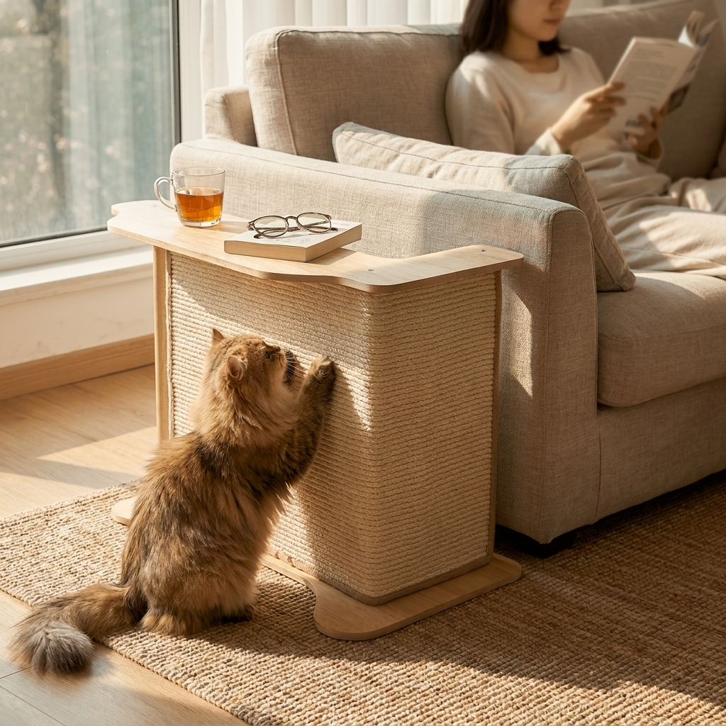 Sofa-Side Cat Scratching Post