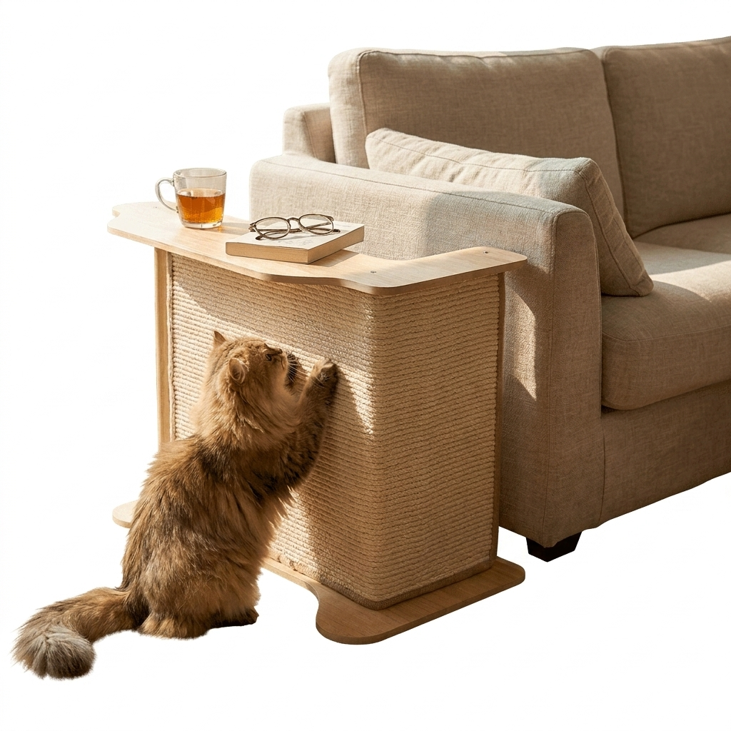 Sofa-Side Cat Scratching Post